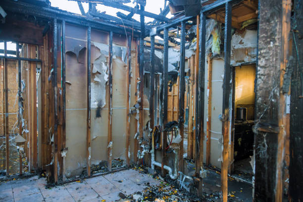 Professional Soot Cleanup technician working in Greentown, OH